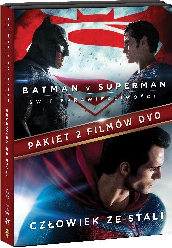 Pakiet: Batman vs. Superman: Świt sprawiedliwości / Człowiek ze stali Snyder Zack