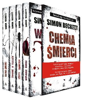 Pakiet: Chemia śmierci / Zapisane w kościach / Szepty zmarłych / Wołanie grobu Beckett Simon