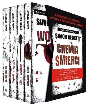 Pakiet: Chemia śmierci / Zapisane w kościach / Szepty zmarłych / Wołanie grobu Beckett Simon