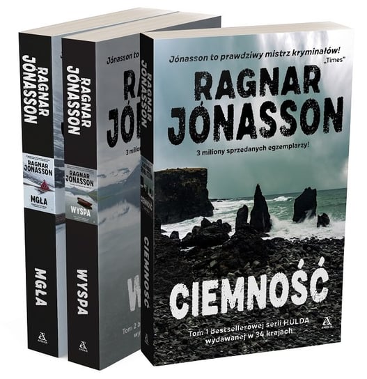 Pakiet: Ciemność / Wyspa / Mgła Jonasson Ragnar