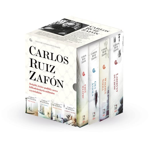 Pakiet: Cień wiatru / Gra anioła / Więzień nieba / Labirynt duchów Zafon Carlos Ruiz