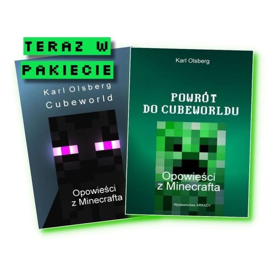 Pakiet: Cubeworld Opowieści z Minecrafta / Powrót do Cubeworldu Opowieści z Minecrafta Olsberg Karl