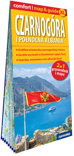 Pakiet: Czarnogóra i Północna Albania. Mapa i przewodnik Figiel Stanisław, Szeratics Ewelina