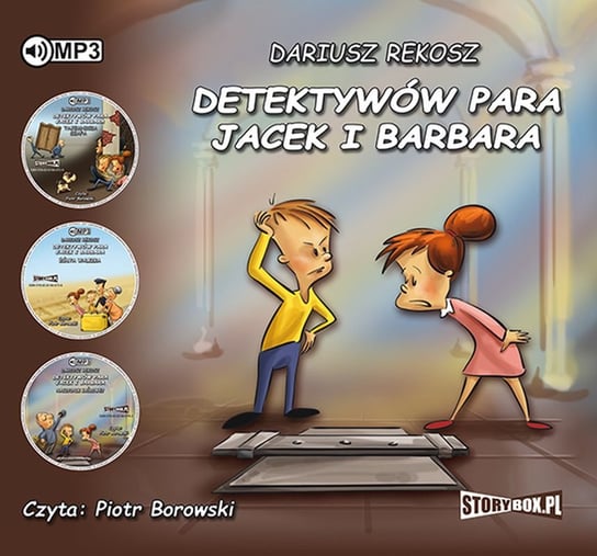 Pakiet: Detektywów para - Jacek i Barbara. Tom 1-3 Rekosz Dariusz