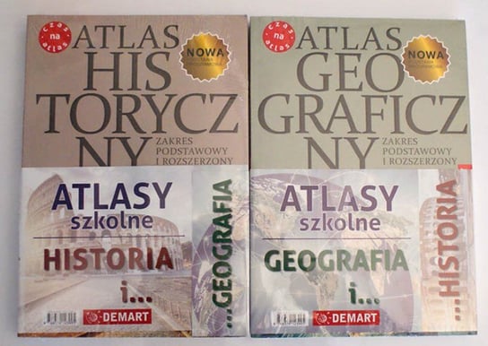 Pakiet edukacyjny: geograficzny i historyczny atlas do liceum i technikum Opracowanie zbiorowe