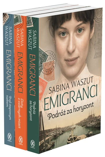 Pakiet: Emigranci. Podróż za horyzont / Listy z czarnych miast / Pod stepowym niebem Waszut Sabina