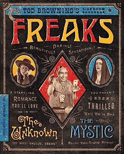 Pakiet: Freaks / The Unknown / The Mystic - Tod Brownings Sideshow Shockers - Criterion Collection Various Directors