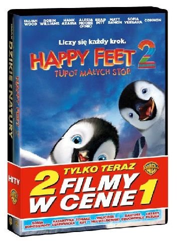 Pakiet: Happy Feet 2: Tupot malych stop / Dzikie z natury Various Directors