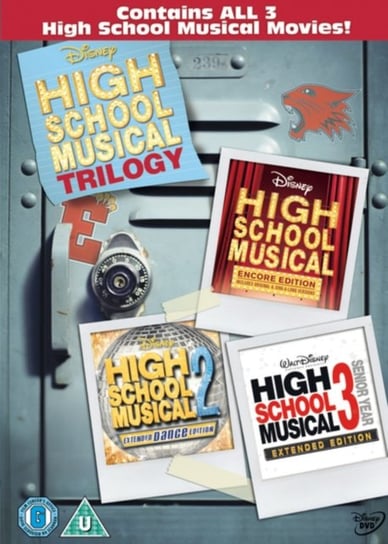 Pakiet: High School Musical 1-3 (brak polskiej wersji językowej) Ortega Kenny