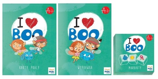Pakiet: I love Boo. Język angielski. Poziom A+. Opracowanie zbiorowe