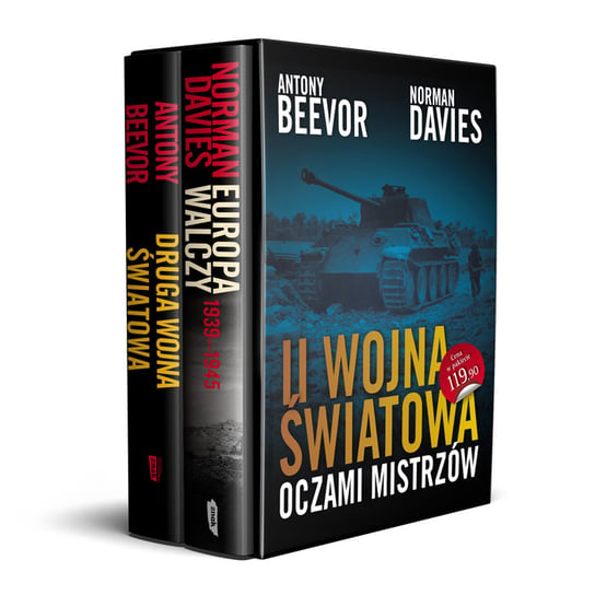 Pakiet: II wojna światowa oczami mistrzów Beevor Antony, Davies Norman