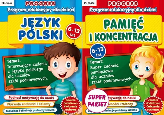 Pakiet: Język polski / Pamięć i koncentracja Avalon