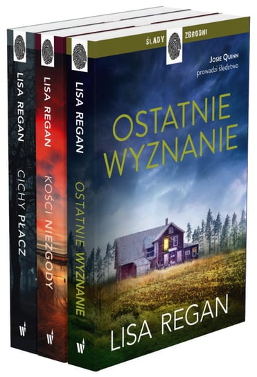 Pakiet Josie Quinn 4-6: Ostatnie wyznanie / Kości niezgody / Cichy płacz Regan Lisa