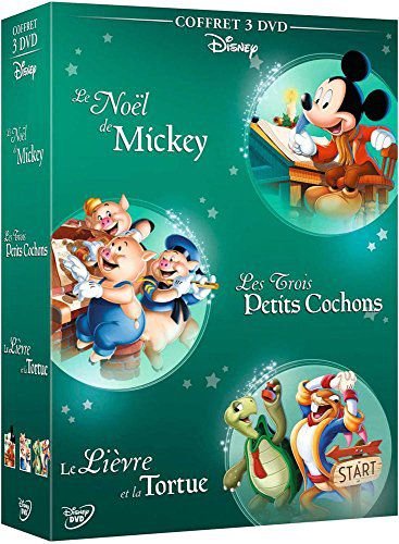 Pakiet: Kolęda myszki Mickey / Trzy małe świnki / Żółw i Zając Mattinson Burny
