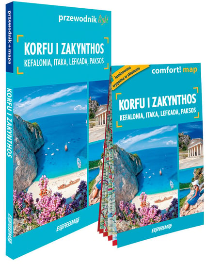 Pakiet: Korfu i Zakynthos. Przewodnik i mapa Jabłoński Piotr
