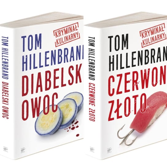 Pakiet: Kryminały kulinarne Toma Hillenbranda. Diabelski owoc / Czerwone złoto Hillenbrand Tom