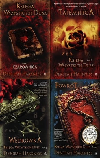 Pakiet: Księga wszystkich dusz: Czarownica / Tajemnica / Wędrówka / Powrót Harkness Deborah