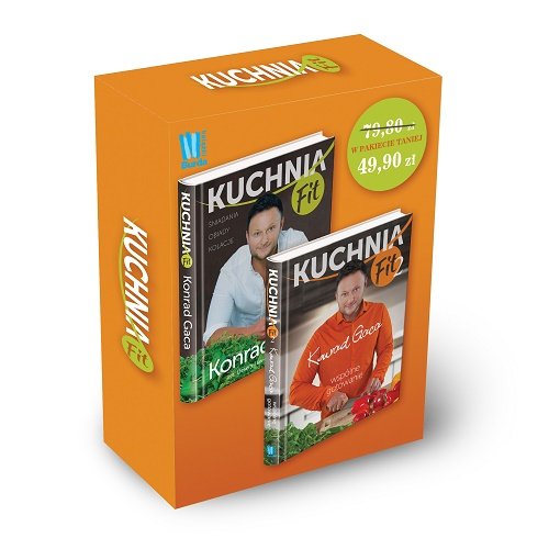 Pakiet: Kuchnia fit. Śniadania, obiady, kolacje / Kuchnia Fit 2. Wspólne gotowanie Gaca Konrad