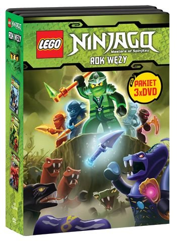 Pakiet: LEGO Ninjago. Rok węży. Części 1-3 Various Directors