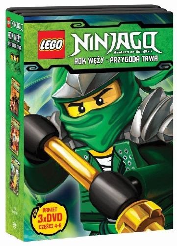 Pakiet LEGO Ninjago: Rok węży / Przygoda trwa. Części 4-6 Various Directors