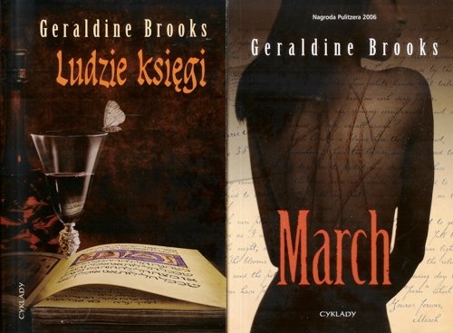 Pakiet: Ludzie księgi / March Brooks Geraldine