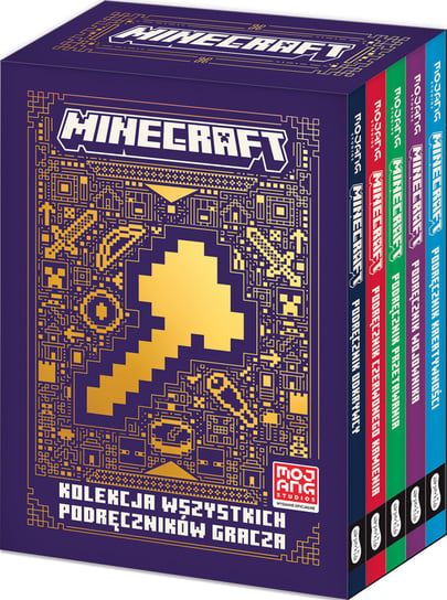 Pakiet: Minecraft. Kolekcja wszystkich podręczników gracza Jelley Craig, McBrien Thomas, Mojang
