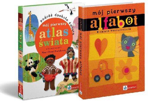 Pakiet: Mój pierwszy alfabet / Mój pierwszy atlas świata Opracowanie zbiorowe
