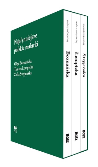 Pakiet: Najsłynniejsze polskie malarki Kozakowska-Zaucha Urszula, Lenartowicz Światosław, Potocka Anna Maria