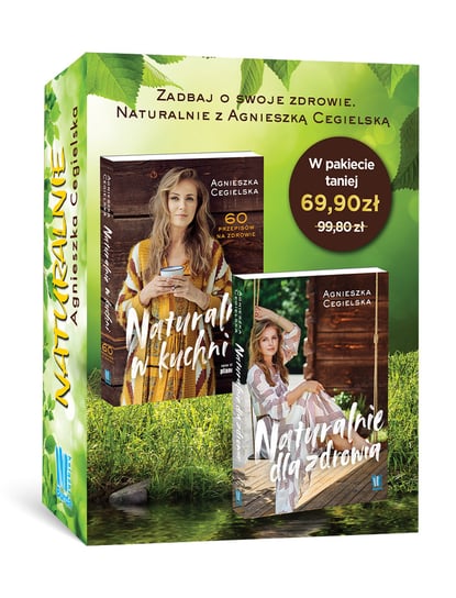 Pakiet: Naturalnie w kuchni / Naturalnie dla zdrowia Cegielska Agnieszka