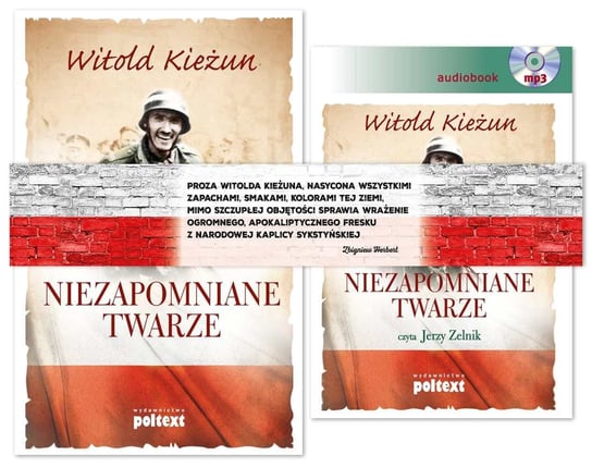 Pakiet: Niezapomniane twarze / Niezapomniane twarze + CD Kieżun Witold