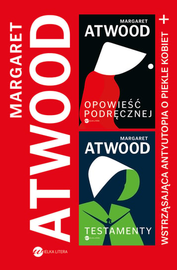 Pakiet Opowieści podręcznej + Testamenty Atwood Margaret
