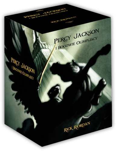 Pakiet Percy Jackson i bogowie olimpijscy. Tom 1-5 Riordan Rick