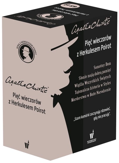 Pakiet: Pięć wieczorów z Herkulesem Poirot Christie Agata