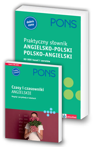 Pakiet Praktyczny Słownik Angielsko Polski i Polsko Angielski + Czasy i Czasowniki Angielskie Opracowanie zbiorowe