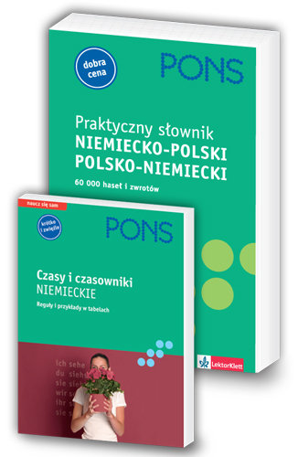 Pakiet Praktyczny Słownik Niemiecko Polski i Polsko Niemiecki + Czasy i Czasowniki Niemieckie Opracowanie zbiorowe
