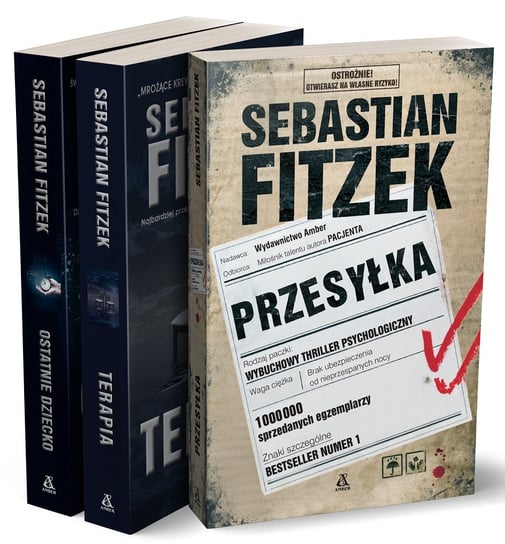 Pakiet: Przesyłka / Terapia / Ostatnie dziecko Fitzek Sebastian