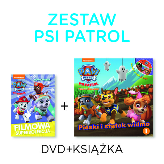 Pakiet: Psi patrol - Nowy piesek + Książka Pieski i statek widmo Apostolakis Anna