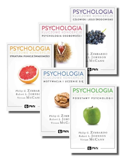Pakiet: Psychologia. Kluczowe koncepcje. Tom 1-5 Zimbardo Philip G., Johnson Robert, McCann Vivian