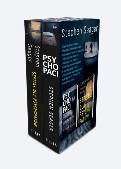 Pakiet: Psychopaci / Szpital dla psychopatów Seager Stephen