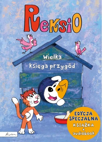 Pakiet: Reksio. Wielka księga przygód + CD Barska Ewa, Głogowski Marek, Sójka-Zielińska Katarzyna