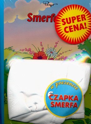 Pakiet: Smerfetka / Wyścig Smerfów / Dziwny Smerf + czapka Smerfa Peyo