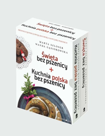 Pakiet: Święta bez pszenicy / Kuchnia polska bez pszenicy Szloser Marta, Gąsiorowska Wanda