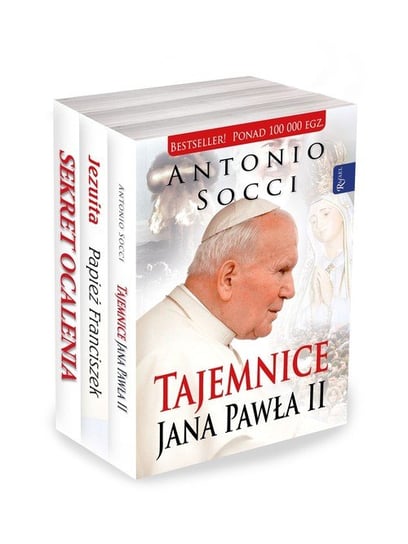 Pakiet: Tajemnice Jana Pawła II / Sekret ocalenia / Jezuita Socci Antonio, Bejda Henryk, Papież Franciszek
