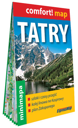 Pakiet: Tatry. Mapa turystyczna 1:80 000 / Zakopane. Plan miasta 1:20 000 Opracowanie zbiorowe