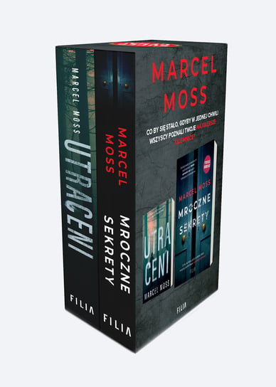 Pakiet: Utraceni / Mroczne sekrety Moss Marcel