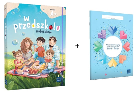 Pakiet: W przedszkolu naturalnie. Poziom A+. + arkusz obserwacyjny cech
