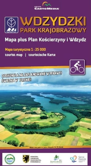 Pakiet: Wdzydzki Park Krajobrazowy. Mapa turystyczna / Kościerzyny i Wdzydz. Plan Opracowanie zbiorowe