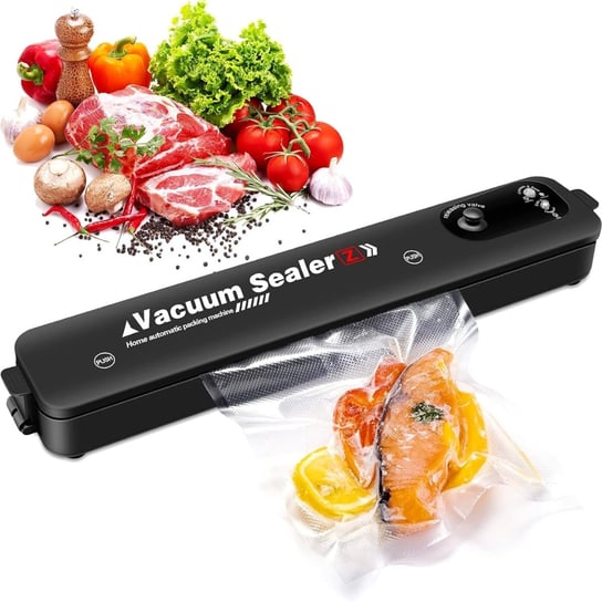 Pakowarka Próżniowa Do Żywności Jedzenia Zgrzewarka Do Folii + 10 Worków Vacuum Sealer