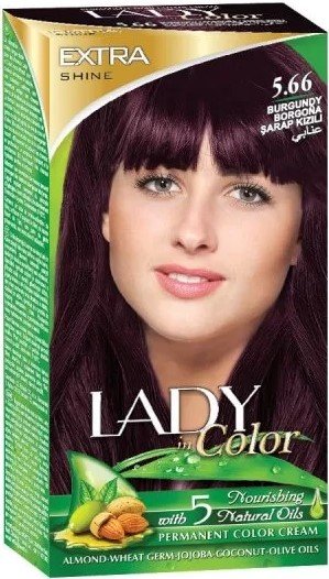 Palacio, Lady in Color, Farba do włosów, 5.66 Burgundowy, 160 g Palacio