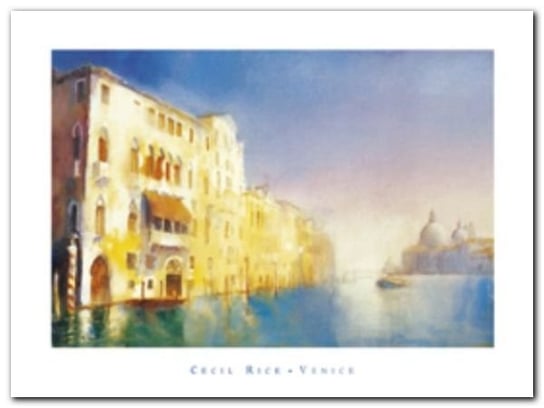 Palazzi, Grand Canal plakat obraz 80x60cm Wizard+Genius